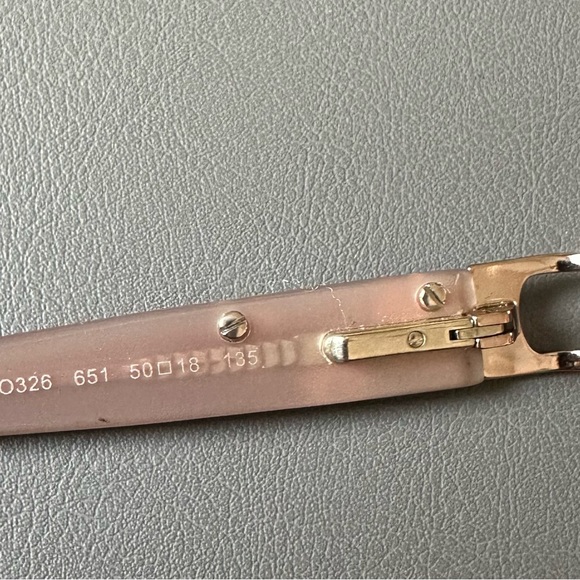 Luxe rose gold Frame Glasses with Swarovski Accents - Picture 5 of 10